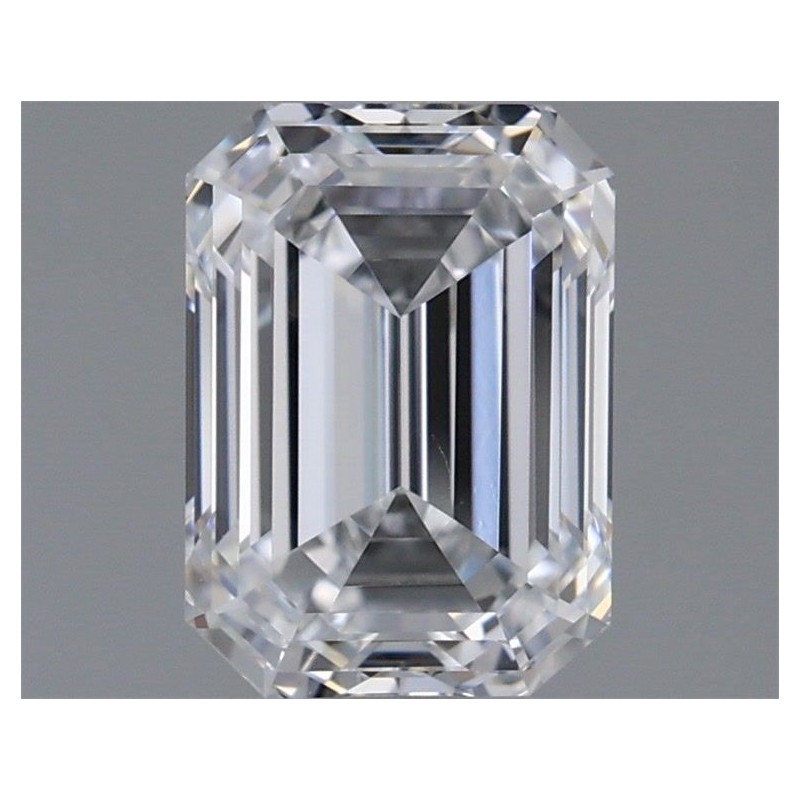 Diament laboratoryjny bezbarwny szlif szmaragdowy, 1.53ct, VVS1, D, IGI LG519264775