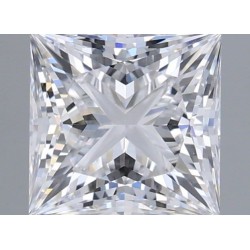 Diament laboratoryjny bezbarwny szlif princess, 1.28ct, VVS1, D, IGI LG717596195