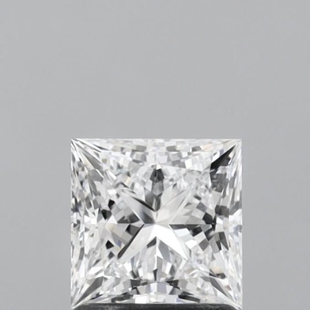 Diament laboratoryjny bezbarwny szlif princess, 1.29ct, VVS2, D, IGI LG670465370