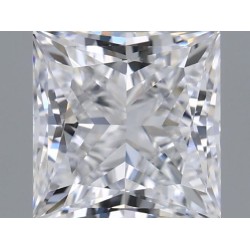 Diament laboratoryjny bezbarwny szlif princess, 1.29ct, VVS2, D, IGI LG683543995