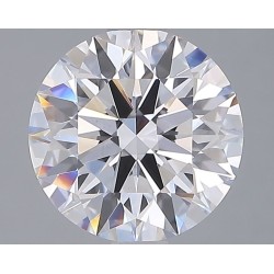 Diament laboratoryjny bezbarwny szlif okrągły, 2.57ct, VVS2, D, IGI LG750519952