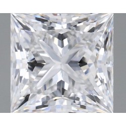 Diament laboratoryjny bezbarwny szlif princess, 1.36ct, VVS1, D, IGI LG683544295
