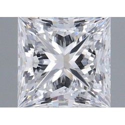 Diament laboratoryjny bezbarwny szlif princess, 1.24ct, VVS2, E, IGI LG715580684