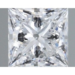 Diament laboratoryjny bezbarwny szlif princess, 1.23ct, VVS2, D, IGI LG741525635