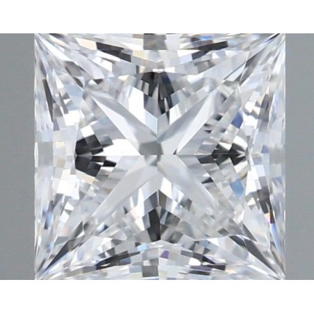 Diament laboratoryjny bezbarwny szlif princess, 1.23ct, VVS2, D, IGI LG741525635