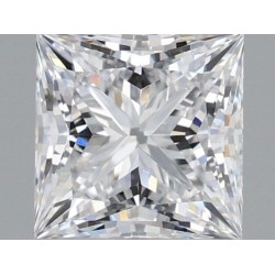Diament laboratoryjny bezbarwny szlif princess, 1.24ct, VVS2, D, IGI LG683544001