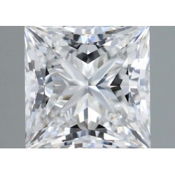 Diament laboratoryjny bezbarwny szlif princess, 1.55ct, VVS2, E, IGI LG741585216