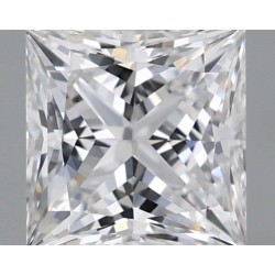 Diament laboratoryjny bezbarwny szlif princess, 1.23ct, VVS1, D, IGI LG717540301