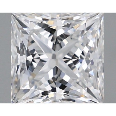 Diament laboratoryjny bezbarwny szlif princess, 1.23ct, VVS1, D, IGI LG717540301