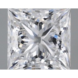 Diament laboratoryjny bezbarwny szlif princess, 1.24ct, VVS2, D, IGI LG717540718