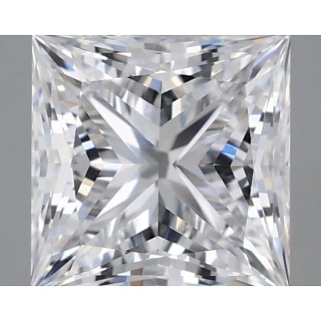 Diament laboratoryjny bezbarwny szlif princess, 1.24ct, VVS2, D, IGI LG717540718