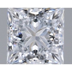 Diament laboratoryjny bezbarwny szlif princess, 1.23ct, VVS2, F, IGI LG717599947