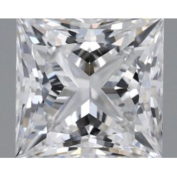 Diament laboratoryjny bezbarwny szlif princess, 1.23ct, VVS2, D, IGI LG723541095