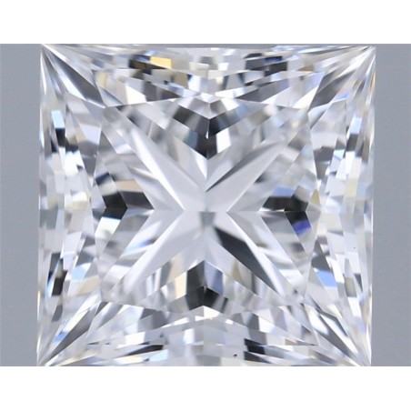 Diament laboratoryjny bezbarwny szlif princess, 1.22ct, VVS2, D, IGI LG717584822