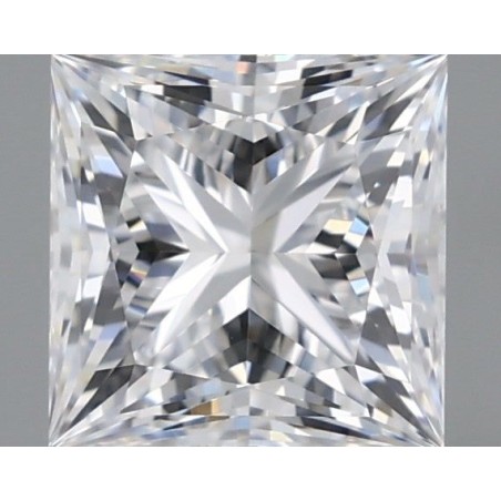 Diament laboratoryjny bezbarwny szlif princess, 1.22ct, VVS2, D, IGI LG717540717