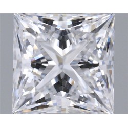 Diament laboratoryjny bezbarwny szlif princess, 1.24ct, VVS1, D, IGI LG717559055