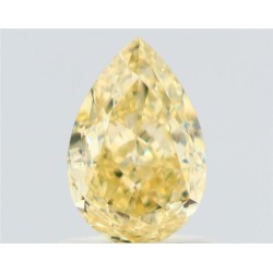 Diament o barwie fantazyjnej szlif gruszkowy, 1.05ct, VS2, Fancy Yellow, GIA 2514325150