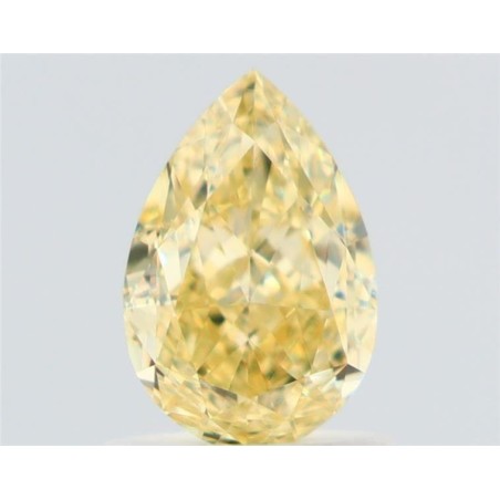 Diament o barwie fantazyjnej szlif gruszkowy, 1.05ct, VS2, Fancy Yellow, GIA 2514325150