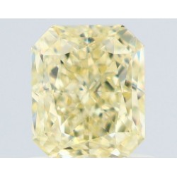 Diament o barwie fantazyjnej radiant, 1.01ct, VS1, Fancy Light Yellow, GIA 3535339516