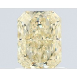 Diament o barwie fantazyjnej radiant, 1ct, VS1, Fancy Light Yellow, GIA 6535480332