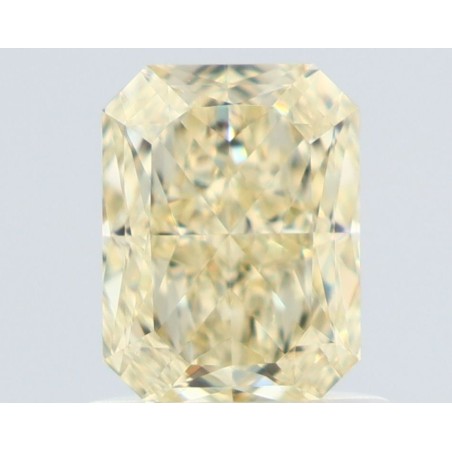 Diament o barwie fantazyjnej radiant, 1ct, VS1, Fancy Light Yellow, GIA 6535480332