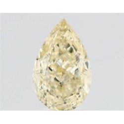 Diament o barwie fantazyjnej szlif gruszkowy, 1.22ct, VVS2, Fancy Light Yellow, GIA 7536107628