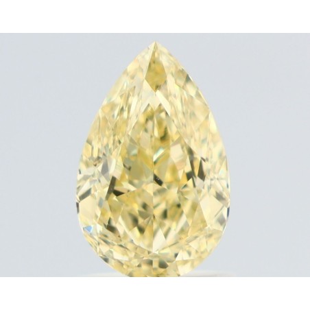 Diament o barwie fantazyjnej szlif gruszkowy, 1.2ct, VS2, Fancy Yellow, GIA 5231766047