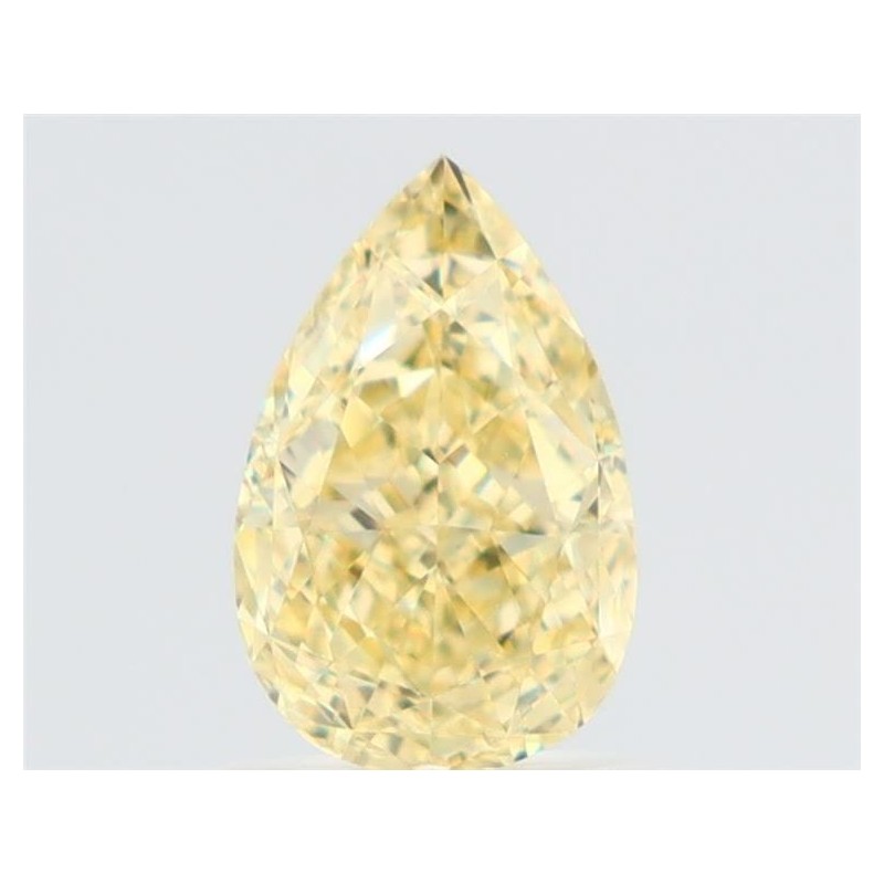 Diament o barwie fantazyjnej szlif gruszkowy, 1.14ct, VS1, Fancy Yellow, GIA 7538344056 Diament o barwie fantazyjnej szlif gruszkowy, 1.14ct, VS1, Fancy Yellow, GIA 7538344056