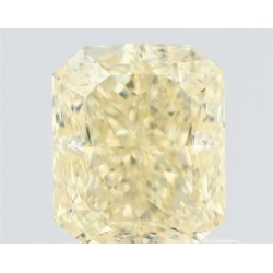 Diament o barwie fantazyjnej radiant, 1.03ct, VVS1, Fancy Light Yellow, GIA 6531133466