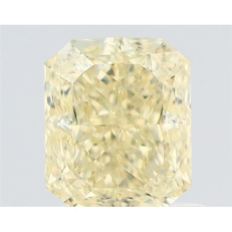 Diament o barwie fantazyjnej radiant, 1.03ct, VVS1, Fancy Light Yellow, GIA 6531133466