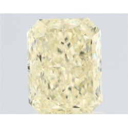 Diament o barwie fantazyjnej radiant, 1.51ct, VVS1, Fancy Light Yellow, GIA 1535017963