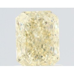 Diament o barwie fantazyjnej radiant, 1.03ct, VVS2, Fancy Light Yellow, GIA 2537017932