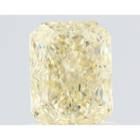 Diament o barwie fantazyjnej radiant, 1.03ct, VVS2, Fancy Light Yellow, GIA 2537017932