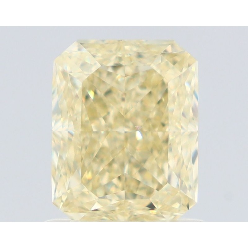 Diament o barwie fantazyjnej radiant, 1.22ct, VS1, Fancy Light Yellow, GIA 5533121400