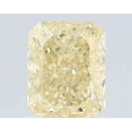 Diament o barwie fantazyjnej radiant, 1.22ct, VS1, Fancy Light Yellow, GIA 5533121400