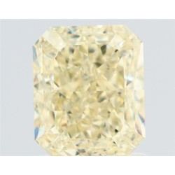 Diament o barwie fantazyjnej radiant, 1.41ct, VS1, Fancy Light Yellow, GIA 7532079446