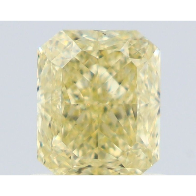 Diament o barwie fantazyjnej radiant, 1.02ct, VS1, Fancy Light Yellow, GIA 5526800776