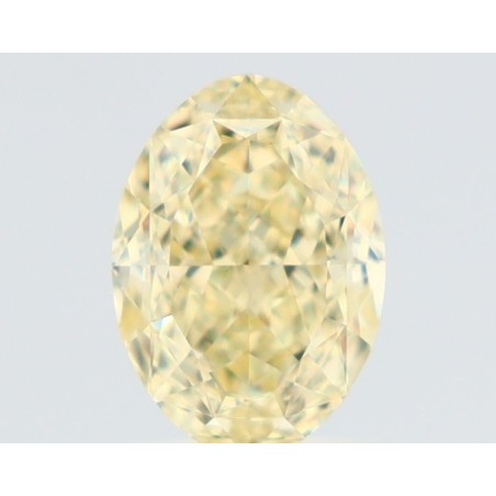 Diament o barwie fantazyjnej szlif owalny, 1.07ct, VS1, Fancy Light Yellow, GIA 6535221938