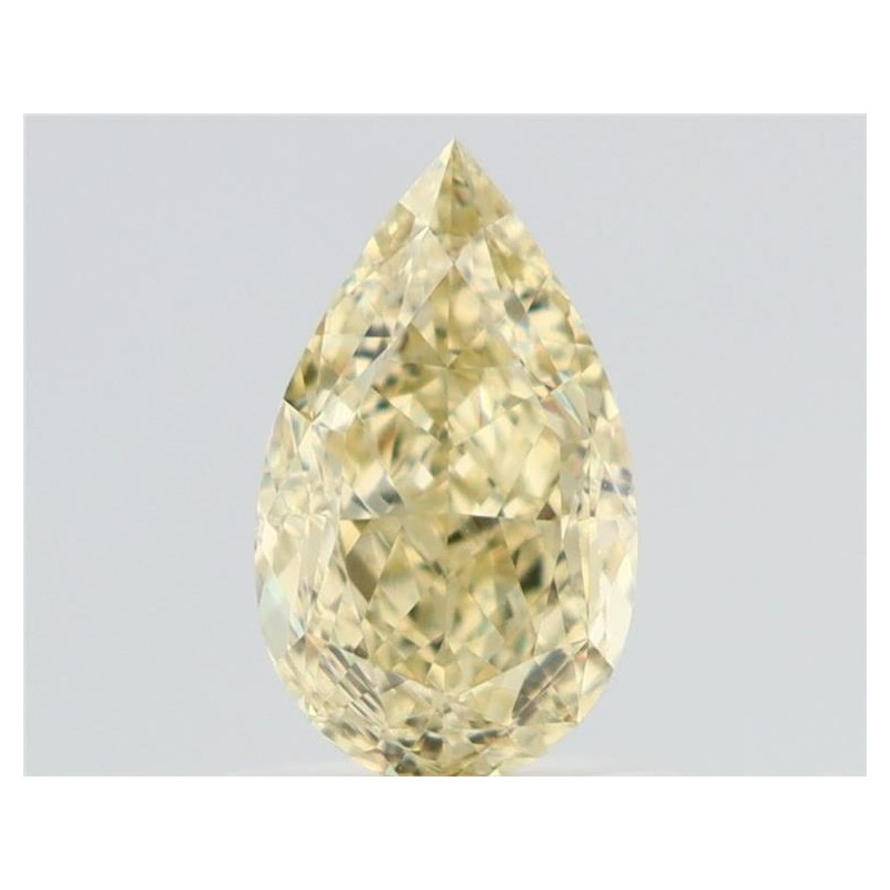 Diament o barwie fantazyjnej szlif gruszkowy, 1.02ct, VS1, Fancy Light Yellow, GIA 6532130322