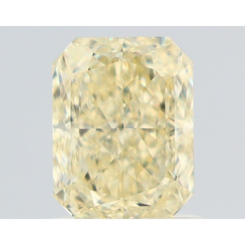 Diament o barwie fantazyjnej radiant, 1.24ct, VVS2, Fancy Light Yellow, GIA 1537079701