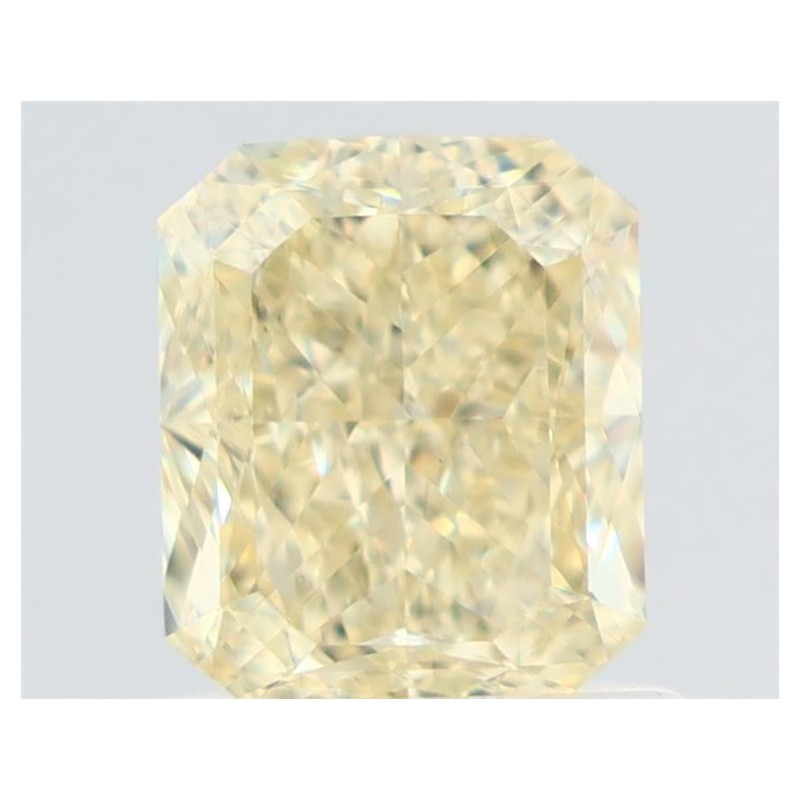 Diament o barwie fantazyjnej radiant, 1.08ct, VS1, Fancy Light Yellow, GIA 6532064634