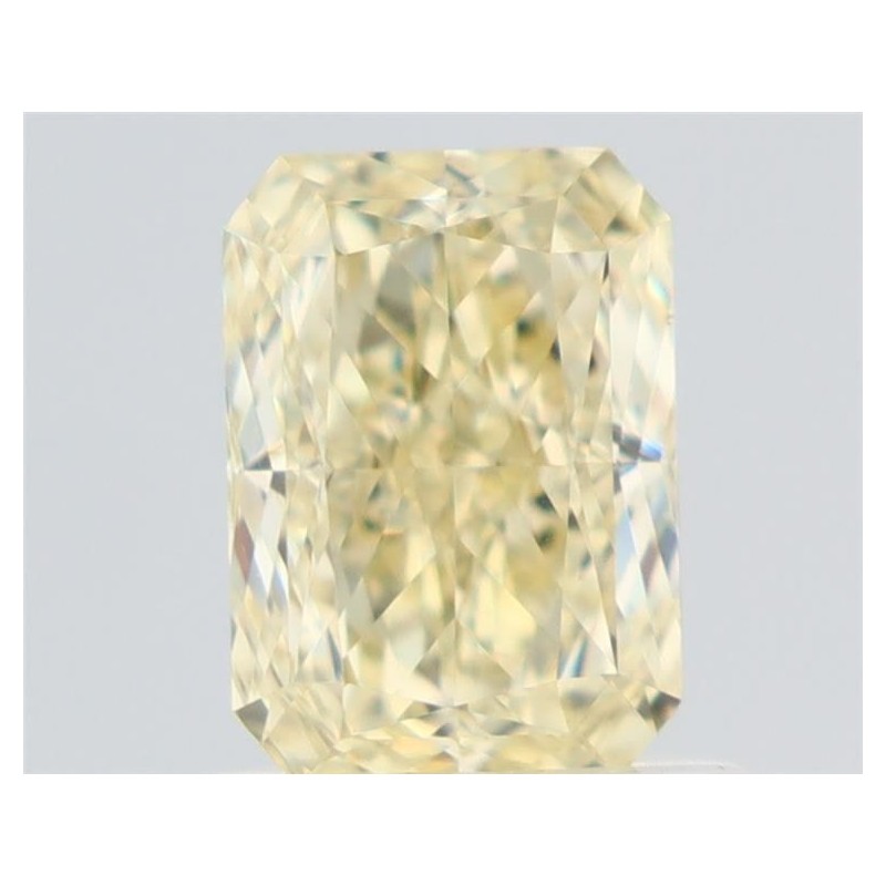 Diament o barwie fantazyjnej radiant, 1ct, VS1, Fancy Light Yellow, GIA 1538122720