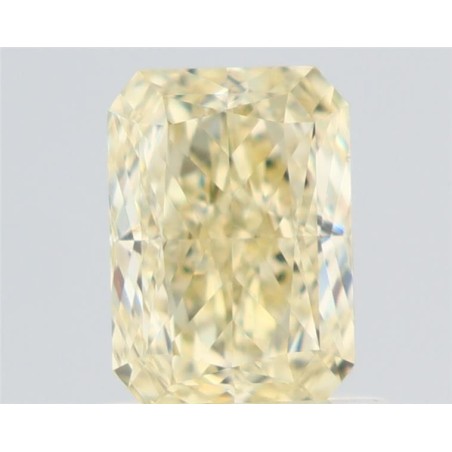 Diament o barwie fantazyjnej radiant, 1ct, VS1, Fancy Light Yellow, GIA 1538122720