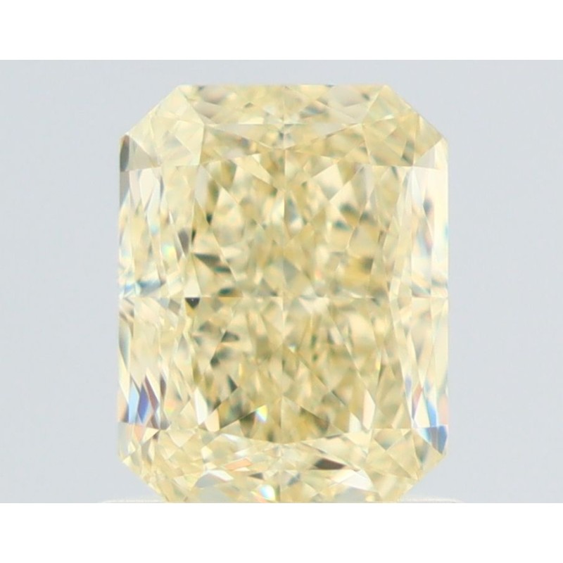 Diament o barwie fantazyjnej radiant, 1.12ct, VVS1, Fancy Light Yellow, GIA 1539567839