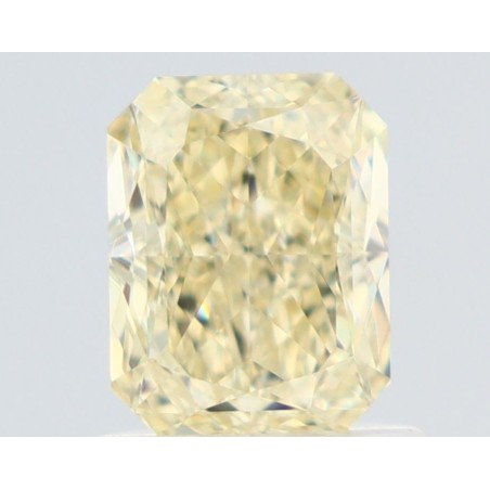 Diament o barwie fantazyjnej radiant, 1.03ct, VVS1, Fancy Light Yellow, GIA 7531205949