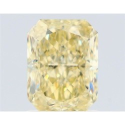 Diament o barwie fantazyjnej radiant, 1.56ct, VVS2, Fancy Yellow, GIA 7536065008
