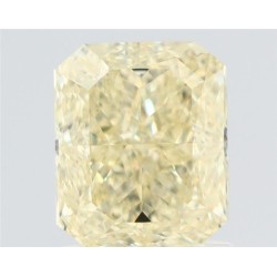 Diament o barwie fantazyjnej radiant, 1.46ct, VVS1, Fancy Light Yellow, GIA 5536064622