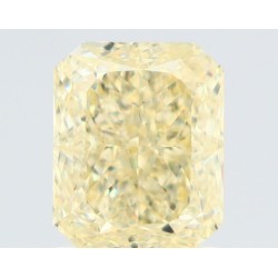 Diament o barwie fantazyjnej radiant, 1.62ct, VVS2, Fancy Light Yellow, GIA 6531330683
