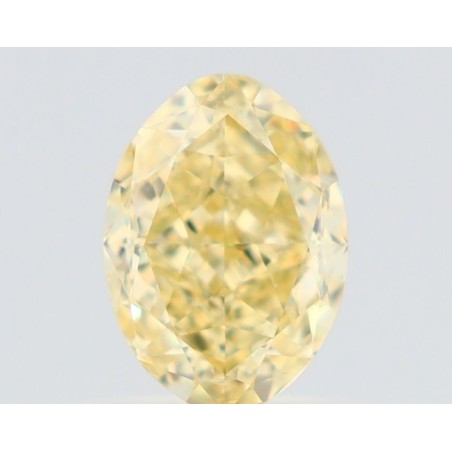 Diament o barwie fantazyjnej szlif owalny, 1.01ct, VS1, Fancy Yellow, GIA 7536205803
