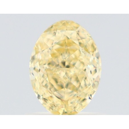 Diament o barwie fantazyjnej szlif owalny, 1.01ct, VVS1, Fancy Yellow, GIA 6535374050